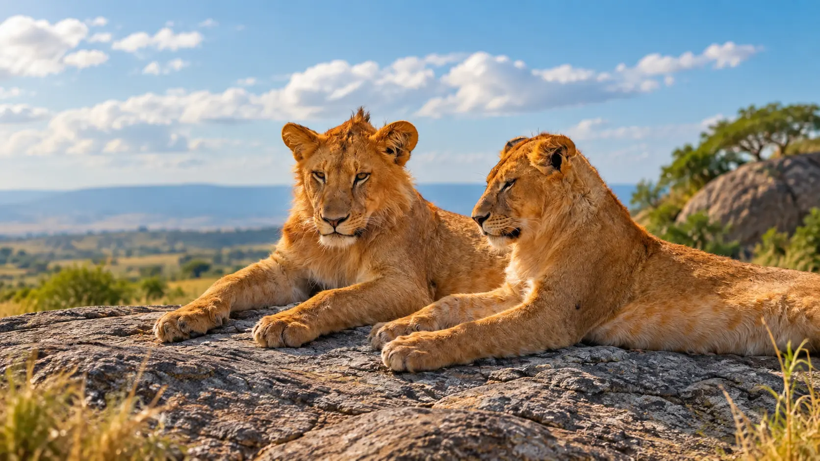 Serengeti National Park wildlife and landscape